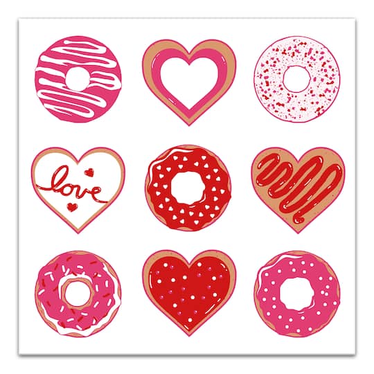 Valentines Sweets Canvas Wall Art